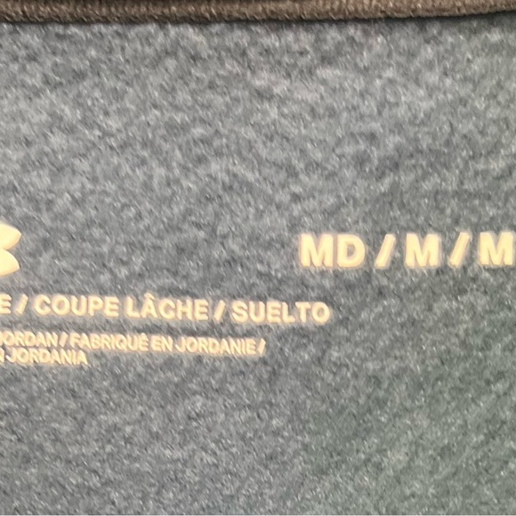 Under Armour 1/4 Zip LS Fleece -Medium - Picture 2 of 6